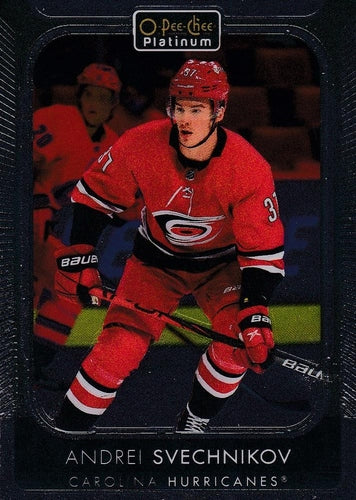 #125 Andrei Svechnikov - Carolina Hurricanes - 2021-22 O-Pee-Chee Platinum Hockey