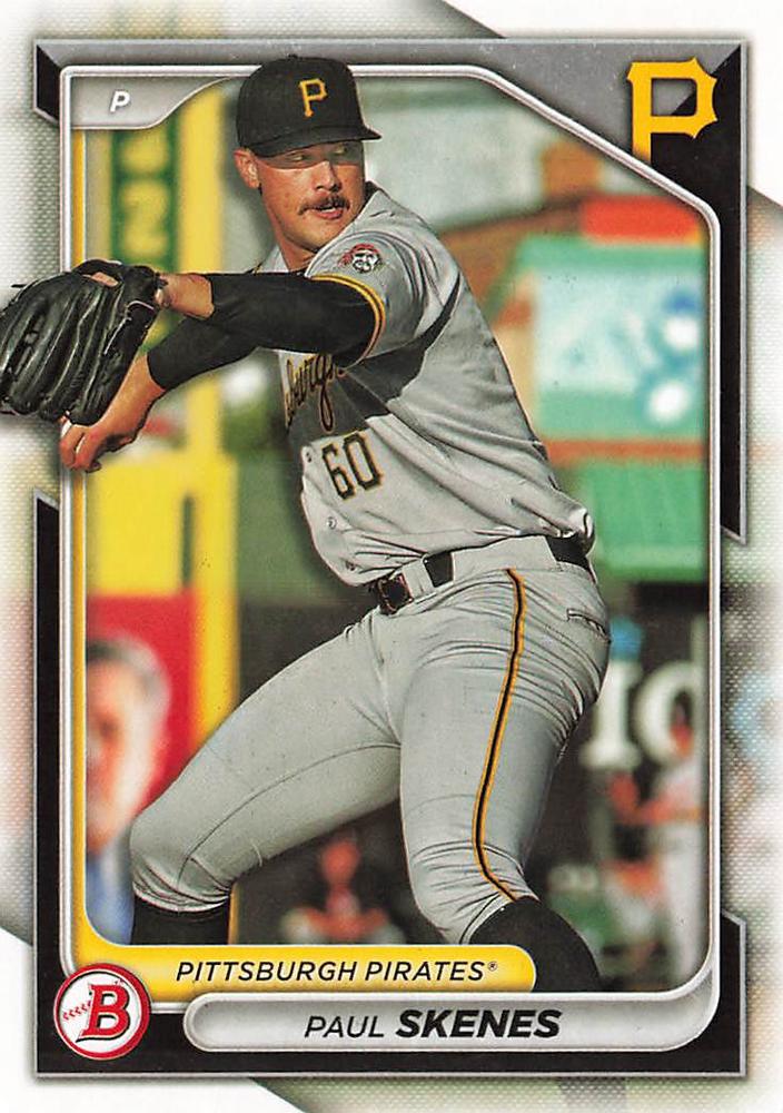 #BP-125 Paul Skenes - Pittsburgh Pirates - 2024 Bowman - Prospects Baseball
