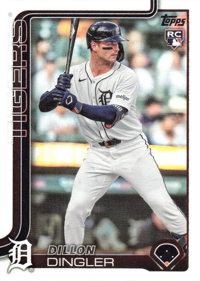 #126 Dillon Dingler - Detroit Tigers - 2025 Topps Baseball