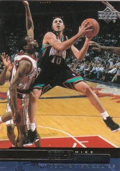 #126 Mike Bibby - Vancouver Grizzlies - 1999-00 Upper Deck Basketball
