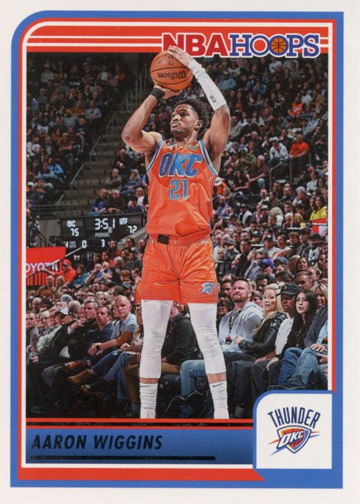 #126 Aaron Wiggins - Oklahoma City Thunder - 2023-24 Hoops Basketball