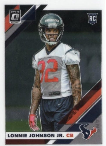 #126 Lonnie Johnson Jr. - Houston Texans - 2019 Donruss Optic Football