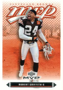#126 Robert Griffith - Cleveland Browns - 2003 Upper Deck MVP Football