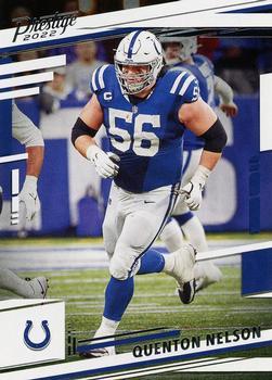 #126 Quenton Nelson - Indianapolis Colts - 2022 Panini Prestige Football