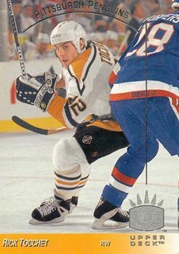 #126 Rick Tocchet - Pittsburgh Penguins - 1993-94 Upper Deck - SP Hockey
