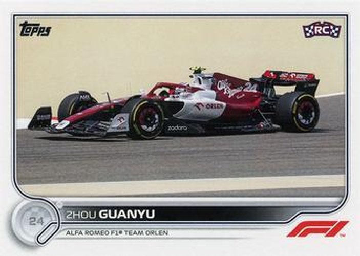 #126 Zhou Guanyu - Alfa Romeo Racing Orlen - 2022 Topps Formula 1 Racing