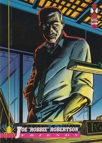 #126 Robbie Robertson - 1994 Fleer The Amazing Spider-Man