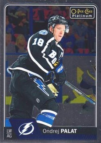 #126 Ondrej Palat - Tampa Bay Lightning - 2016-17 O-Pee-Chee Platinum Hockey