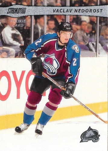 #126 Vaclav Nedorost - Colorado Avalanche - 2001-02 Stadium Club Hockey