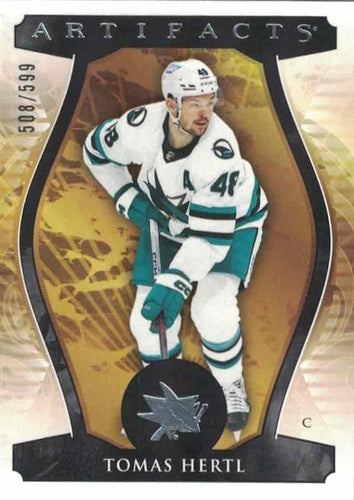 #126 Tomas Hertl - San Jose Sharks - 2023-24 Upper Deck Artifacts Hockey