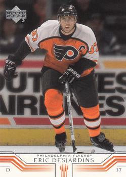 #126 Eric Desjardins - Philadelphia Flyers - 2001-02 Upper Deck Hockey