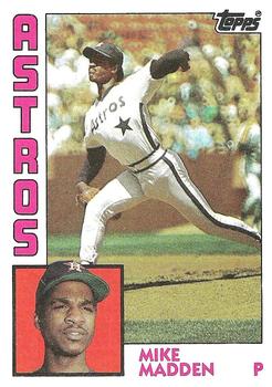 #127 Mike Madden - Houston Astros - 1984 Topps Baseball