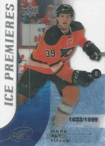 #127 - Mark Alt - Philadelphia Flyers - 2015-16 Upper Deck Ice Hockey