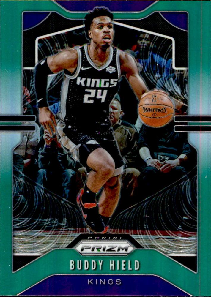 #127 Buddy Hield - Sacramento Kings - 2019-20 Panini Prizm - Prizms Green Basketball