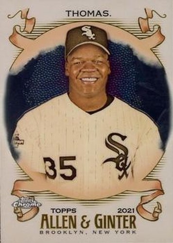 #127 Frank Thomas - Chicago White Sox - 2021 Topps Allen & Ginter Chrome Baseball