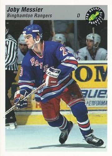 #127 Joby Messier - Binghamton Rangers - 1993 Classic Pro Prospects Hockey