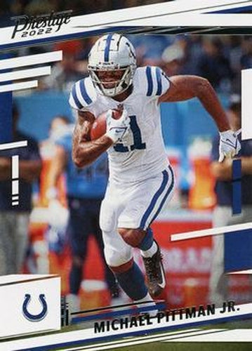 #127 Michael Pittman Jr. - Indianapolis Colts - 2022 Panini Prestige Football