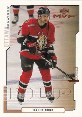 #127 Radek Bonk - Ottawa Senators - 2000-01 Upper Deck MVP Hockey