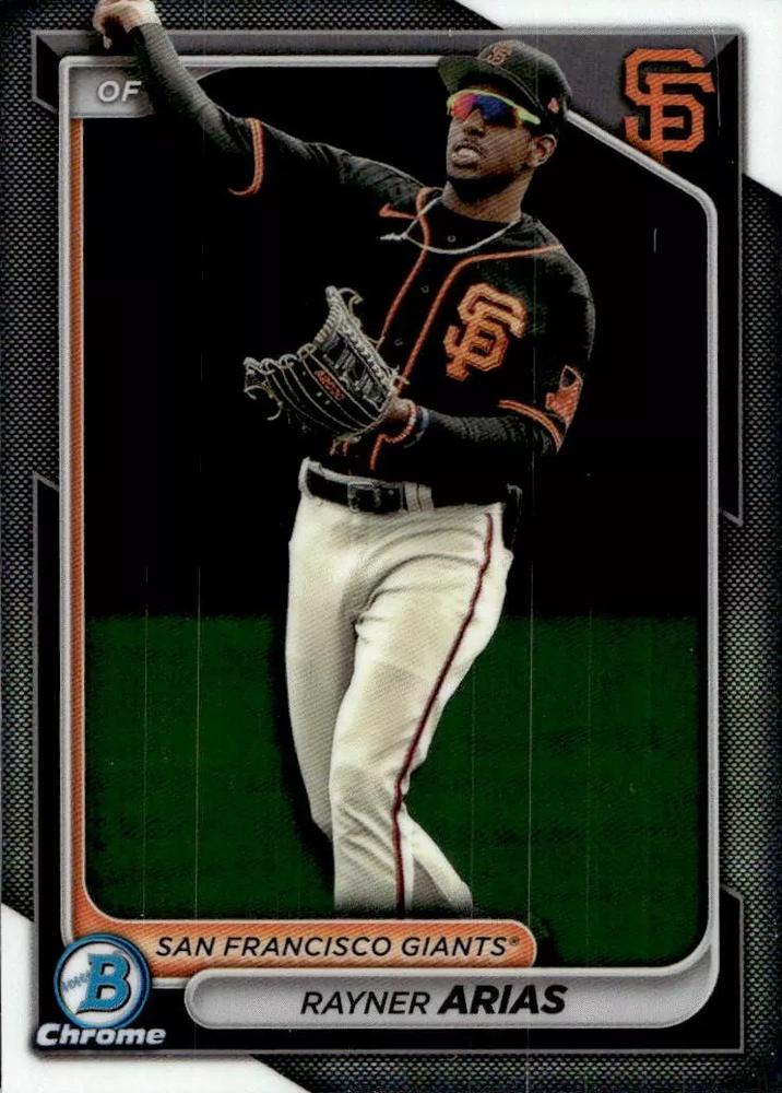 #BCP-127 Rayner Arias - San Francisco Giants - 2024 Bowman - Chrome Prospects Baseball