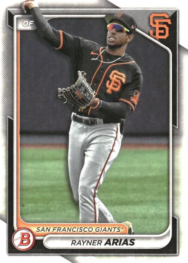 #BP-127 Rayner Arias - San Francisco Giants - 2024 Bowman - Prospects Baseball