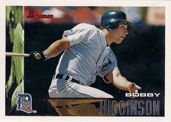 #127 Bobby Higginson - Detroit Tigers - 1995 Bowman Baseball