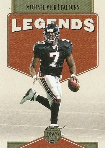 #127 Michael Vick - Atlanta Falcons - 2022 Panini Legacy Football