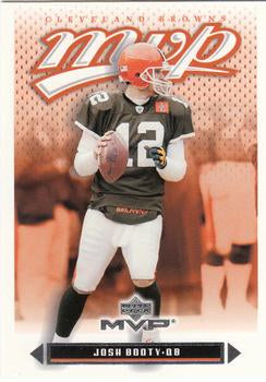 #128 Josh Booty - Cleveland Browns - 2003 Upper Deck MVP Football
