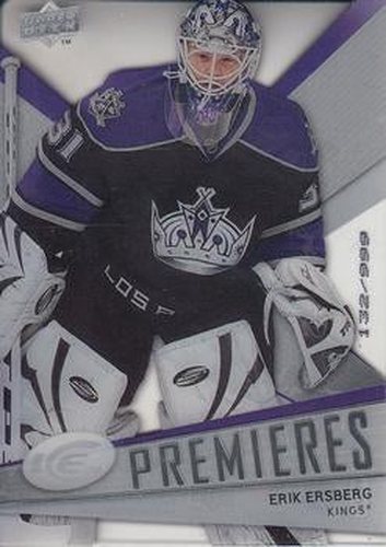 #128 Erik Ersberg - Los Angeles Kings - 2008-09 Upper Deck Ice Hockey