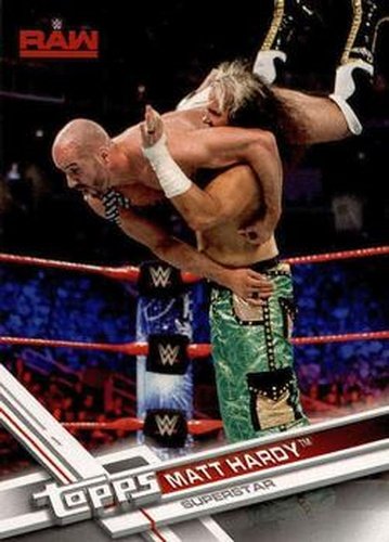 #128 Matt Hardy - 2017 Topps WWE Then Now Forever Wrestling