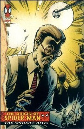 #128 The Spider's Bite! - 1994 Fleer The Amazing Spider-Man