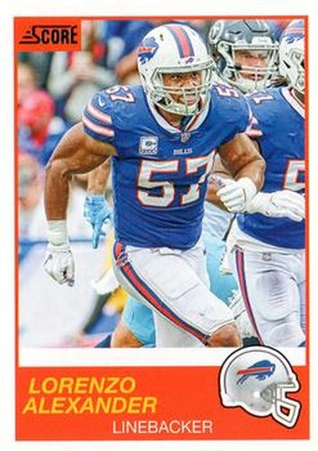 #128 Lorenzo Alexander - Buffalo Bills - 2019 Score Football