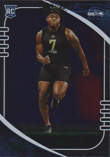 #128 DeeJay Dallas - Seattle Seahawks - 2020 Panini Absolute - Green Football