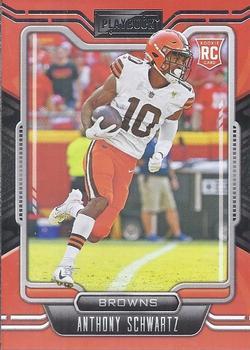 #128 Anthony Schwartz - Cleveland Browns - 2021 Panini Playbook Football