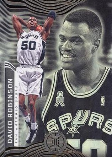 #128 David Robinson - San Antonio Spurs - 2021-22 Panini Illusions Basketball