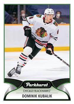 #128 Dominik Kubalik - Chicago Blackhawks - 2021-22 Parkhurst Hockey