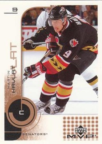 #128 Martin Havlat - Ottawa Senators - 2002-03 Upper Deck MVP Hockey