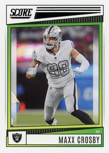#128 Maxx Crosby - Las Vegas Raiders - 2022 Score Football