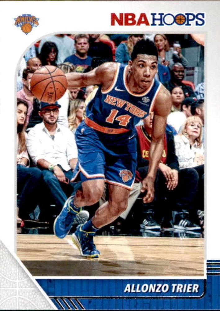 #128 Allonzo Trier - New York Knicks - 2019-20 Hoops Basketball