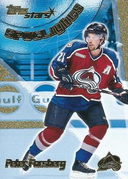 #128 Peter Forsberg - Colorado Avalanche - 2000-01 Topps Stars Hockey