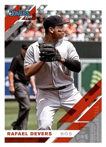 #128b Rafael Devers - Boston Red Sox - 2019 Donruss Baseball