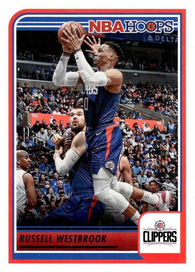 #129 Russell Westbrook - Los Angeles Clippers - 2023-24 Hoops Basketball