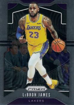 #129 LeBron James - Los Angeles Lakers - 2019-20 Panini Prizm Basketball