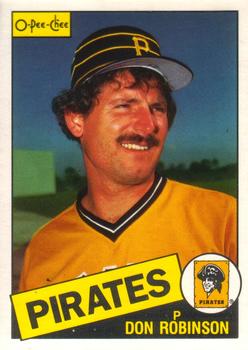 #129 Don Robinson - Pittsburgh Pirates - 1985 O-Pee-Chee Baseball
