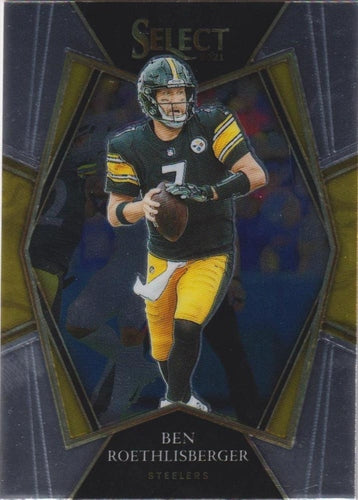#129 Ben Roethlisberger - Pittsburgh Steelers - 2021 Panini Select Football