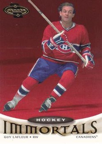 #129 Guy Lafleur - Montreal Canadiens - 2000-01 Upper Deck Heroes Hockey