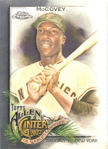#129 Willie McCovey - San Francisco Giants - 2022 Topps Allen & Ginter Chrome Baseball