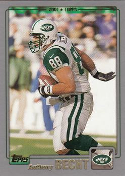 #129 Anthony Becht - New York Jets - 2001 Topps Football