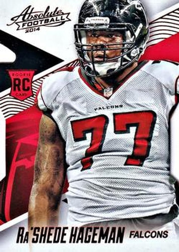 #129 Ra'Shede Hageman - Atlanta Falcons - 2014 Panini Absolute - Red Football