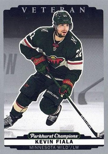 #129 Kevin Fiala - Minnesota Wild - 2022-23 Parkhurst Champions - Silver Hockey