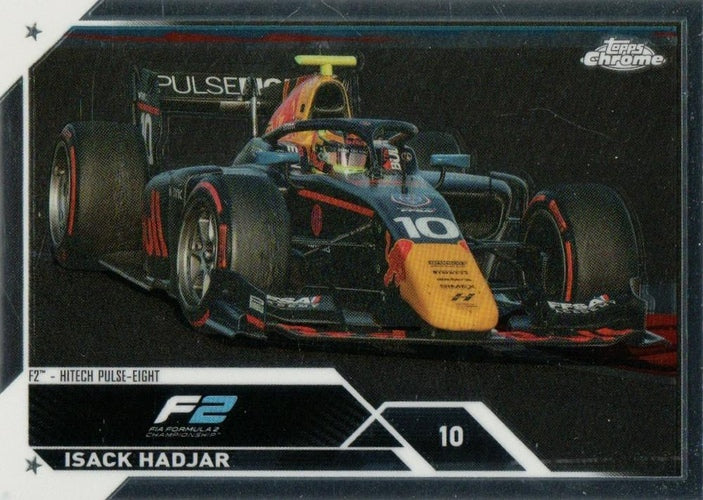 #129 Isack Hadjar - Hitech Grand Prix F2 - 2023 Topps Chrome Formula 1 Racing